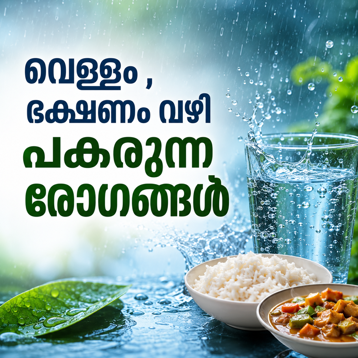 വെള്ളം ഭക്ഷണം വഴി പകരുന്ന രോഗങ്ങൾ placeholder image